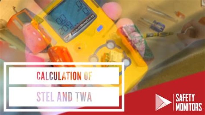 What does TWA and STEL mean