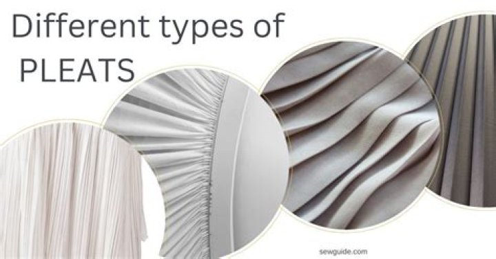 What fabrics can be pleated