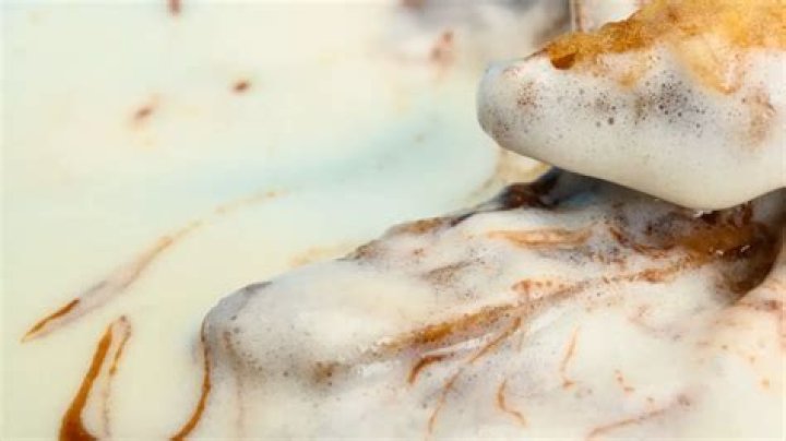 What happens when ice cream melts and then refreezes