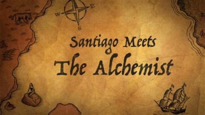 What happens when Santiago meets the alchemist