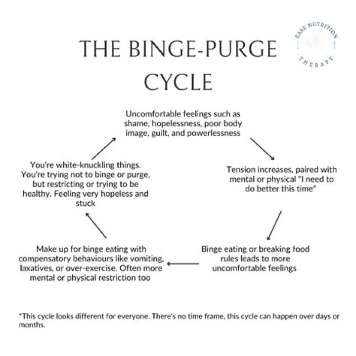 What is a binge purge cycle