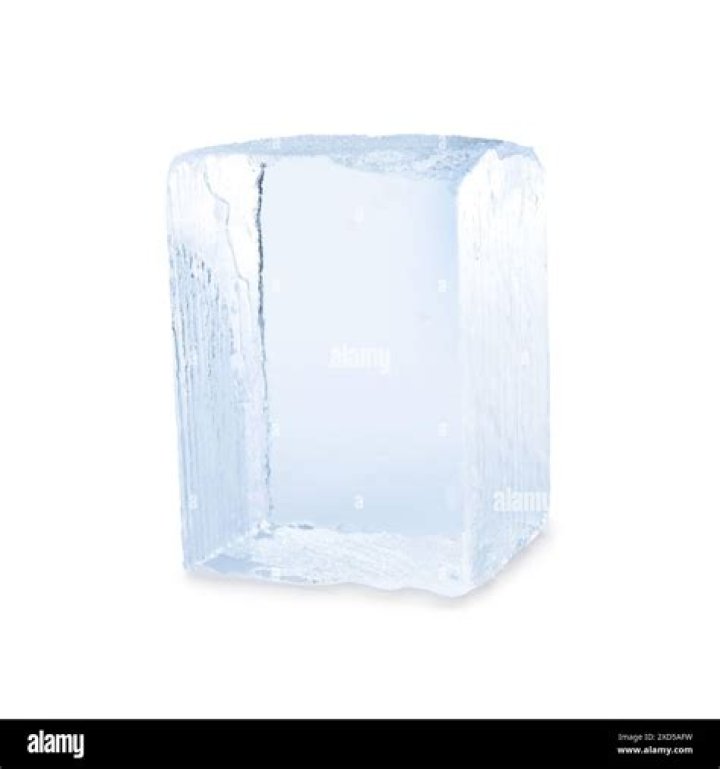 What is a block of ice
