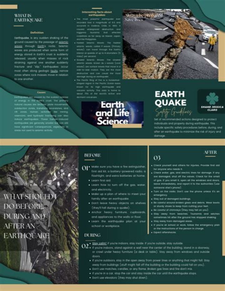 What is a brochure in science