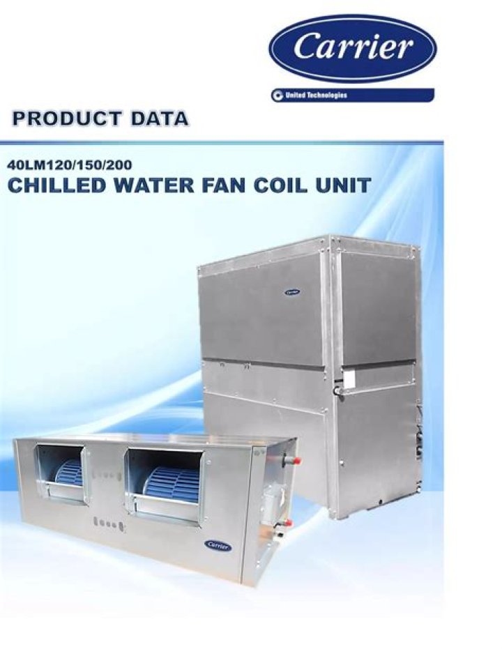 What is a chilled water fan coil unit