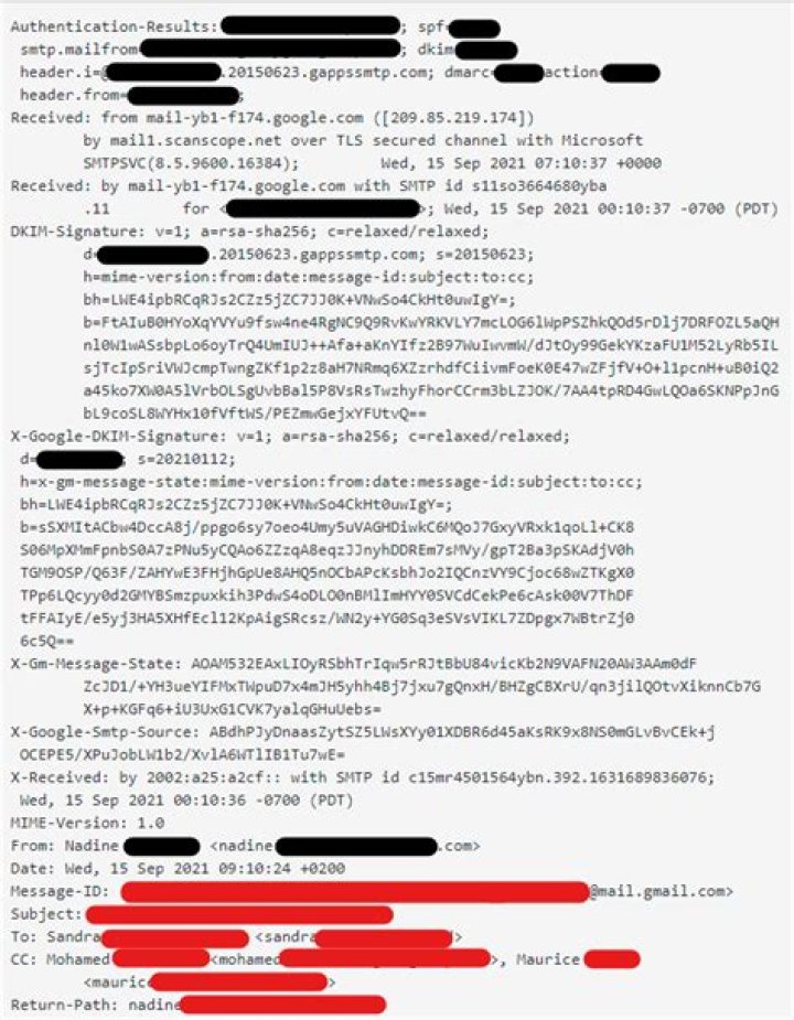 What is a dmarc failure