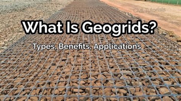 What is a geogrid used for