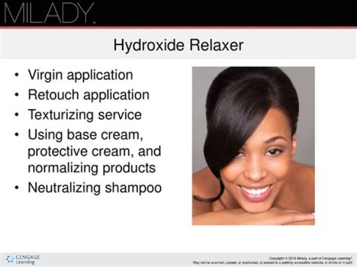 What is a hydroxide relaxer