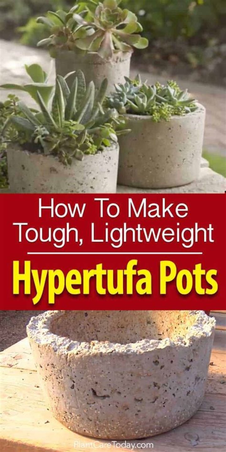 What is a hypertufa planter