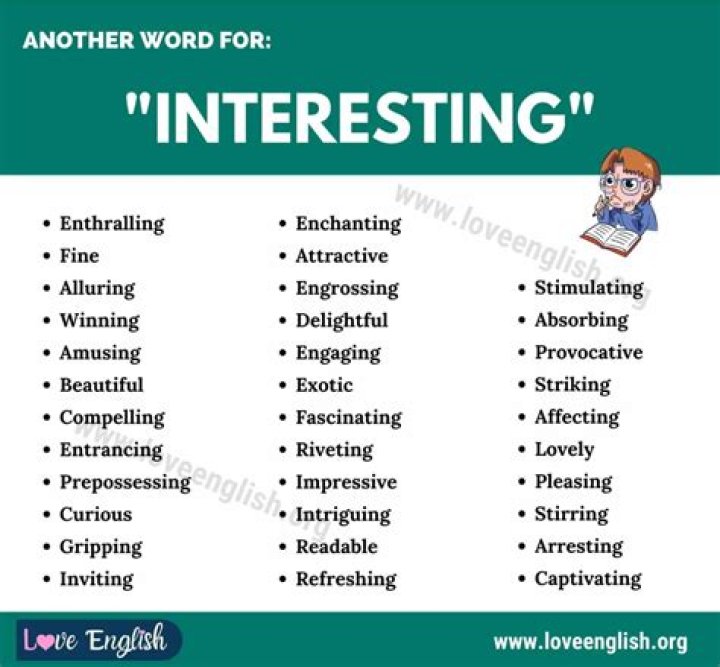 What is a interesting word
