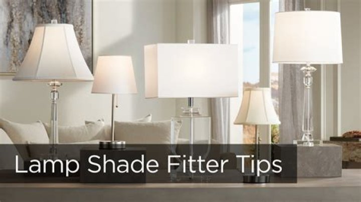 What is a lamp shade fitter