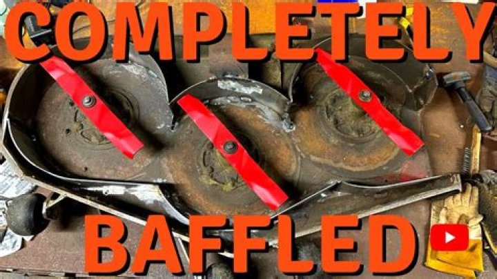 What is a mower deck baffle