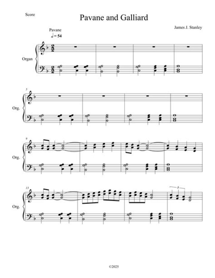 What is a Pavane and Galliard