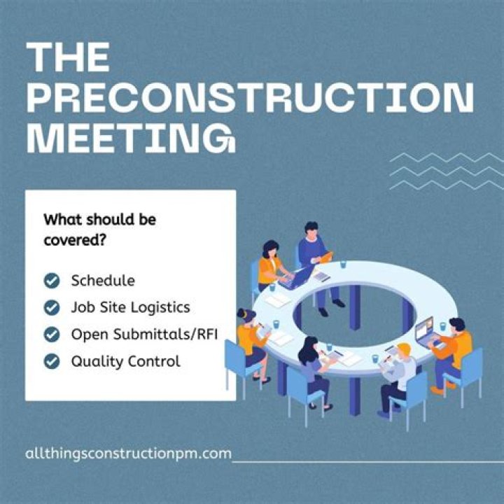 What is a pre construction meeting