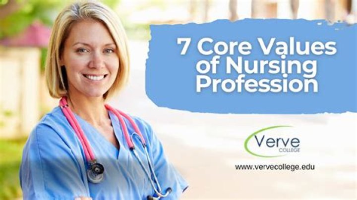 What is a professional value in nursing