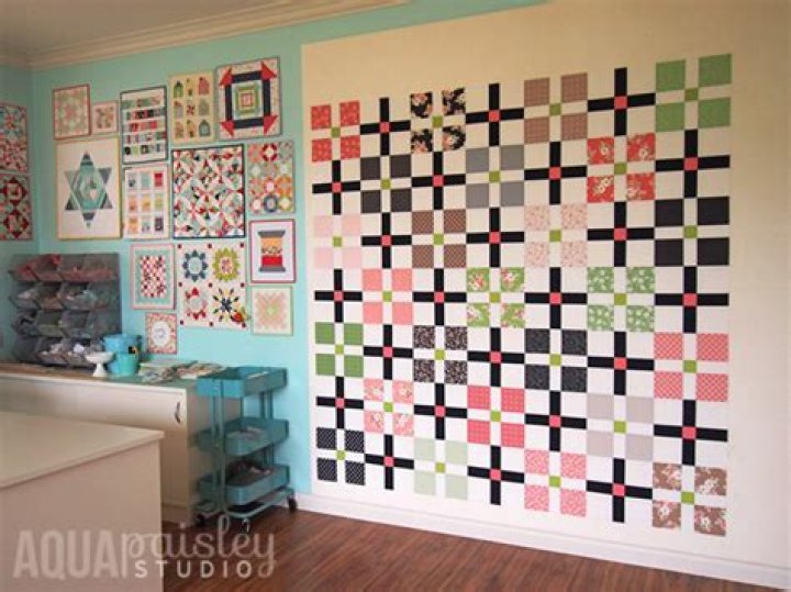 What is a quilt design wall