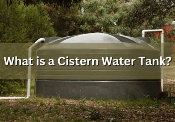 What is a rainwater cistern