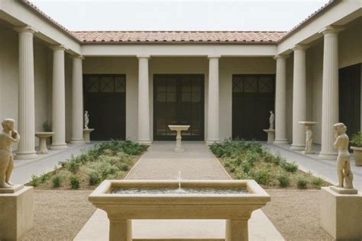 What is a Roman courtyard