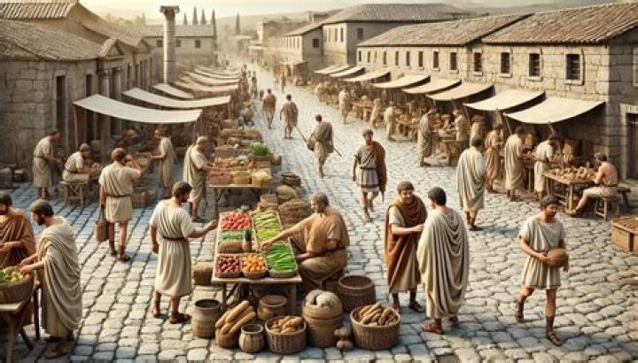 What is a Roman marketplace