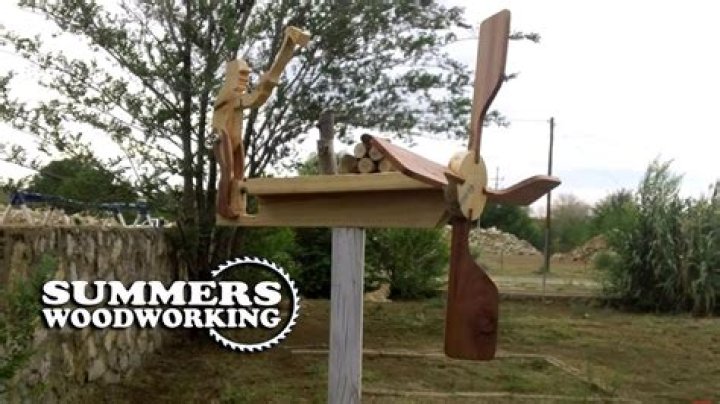 What is a whirligig made of