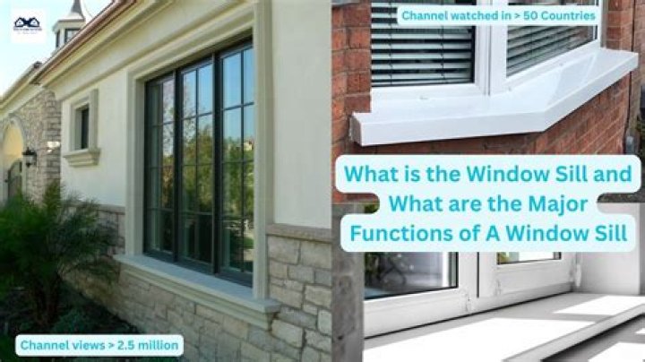 What is a window sill plate