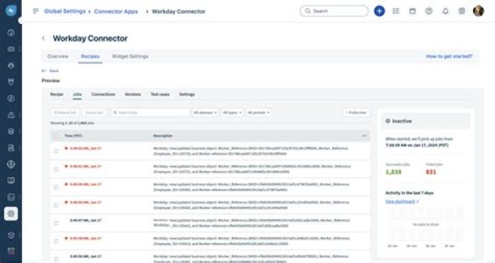 What is a workday connector