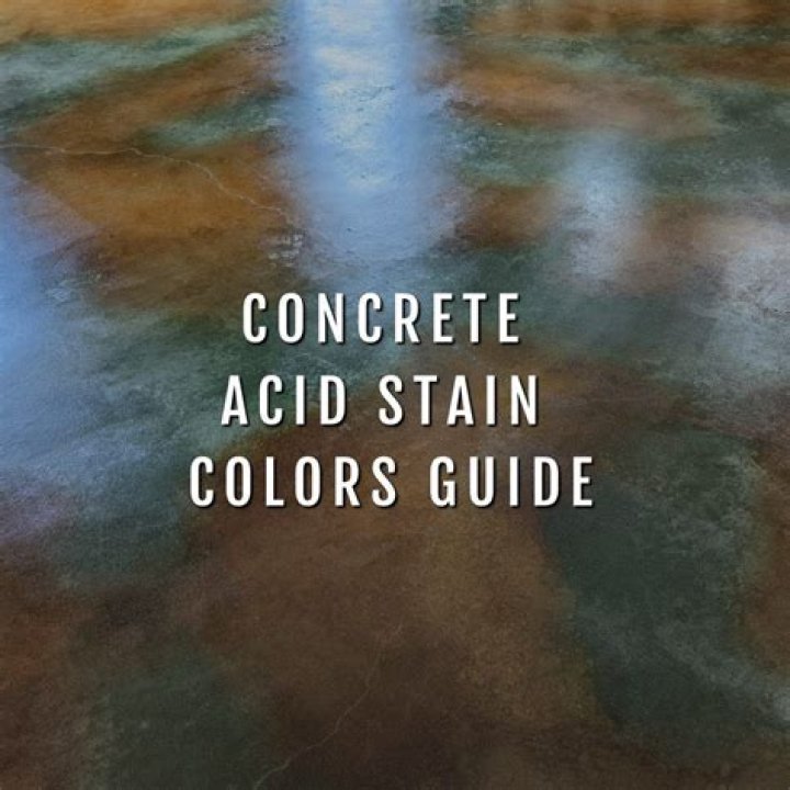 What is acid stain concrete