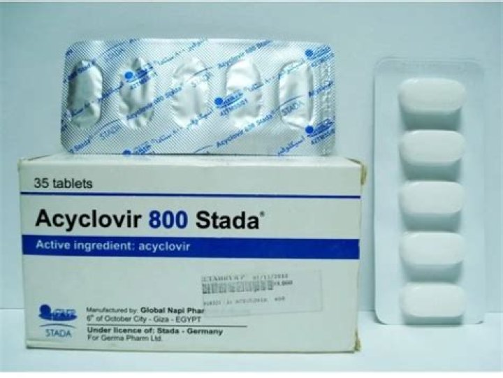 What is acyclovir 800mg tablets used for