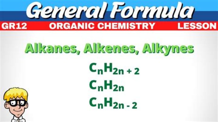 What is alkynes general formula