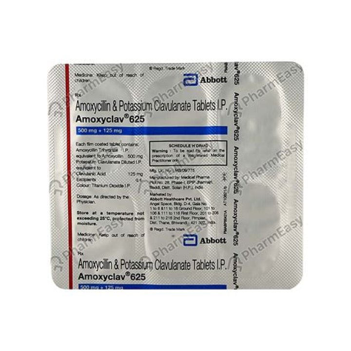 What is Amoxiclav 625mg used for