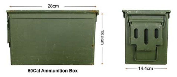 What is an ammo can made of