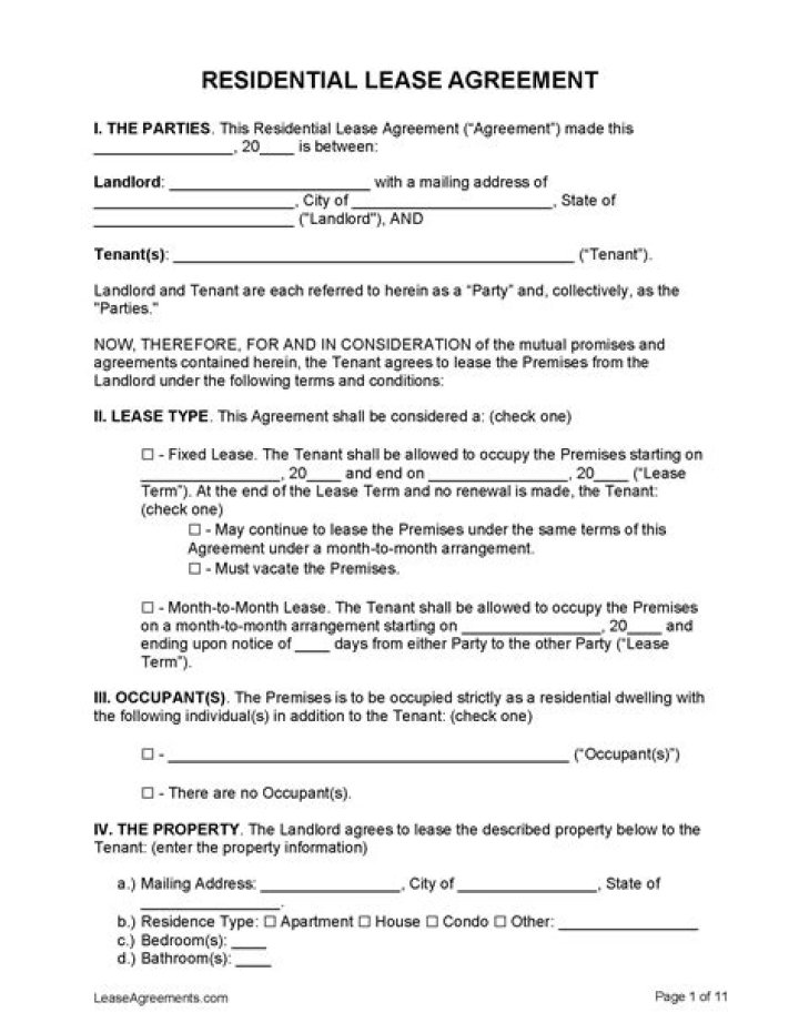 What is an individual lease