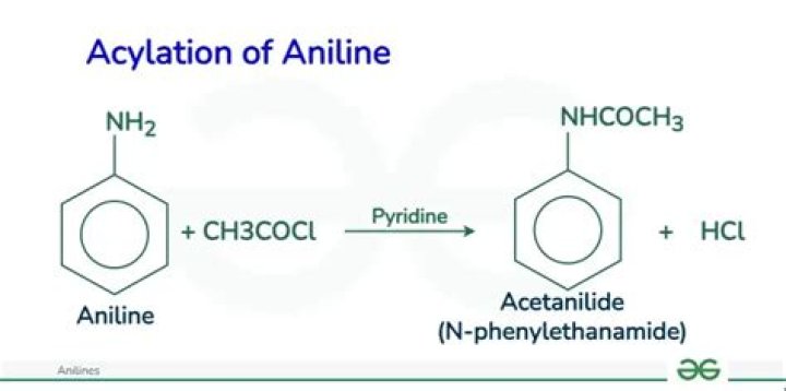 What is aniline acetylation