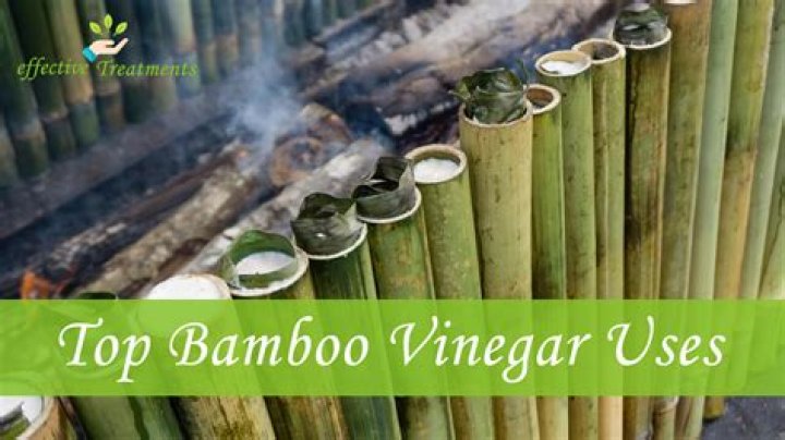 What is bamboo vinegar used for
