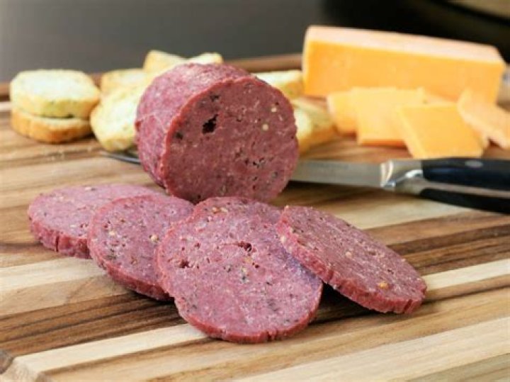 What is beef salami made of