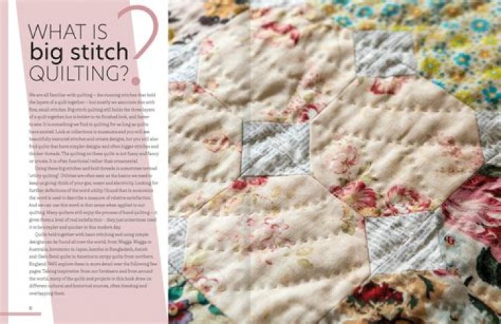What is big stitch quilting