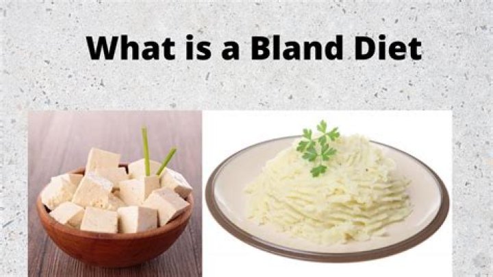 What is bland taste