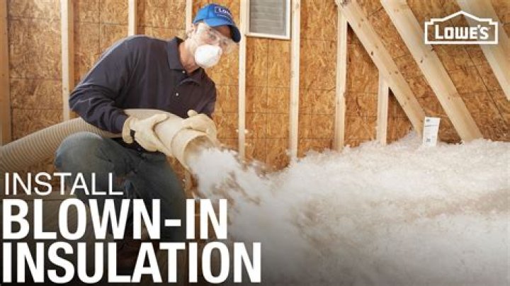 What is blown insulation