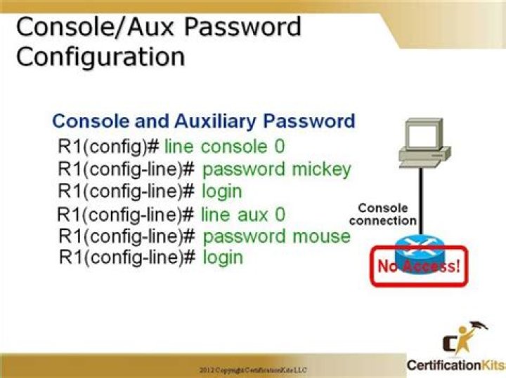 What is Cisco console line 0