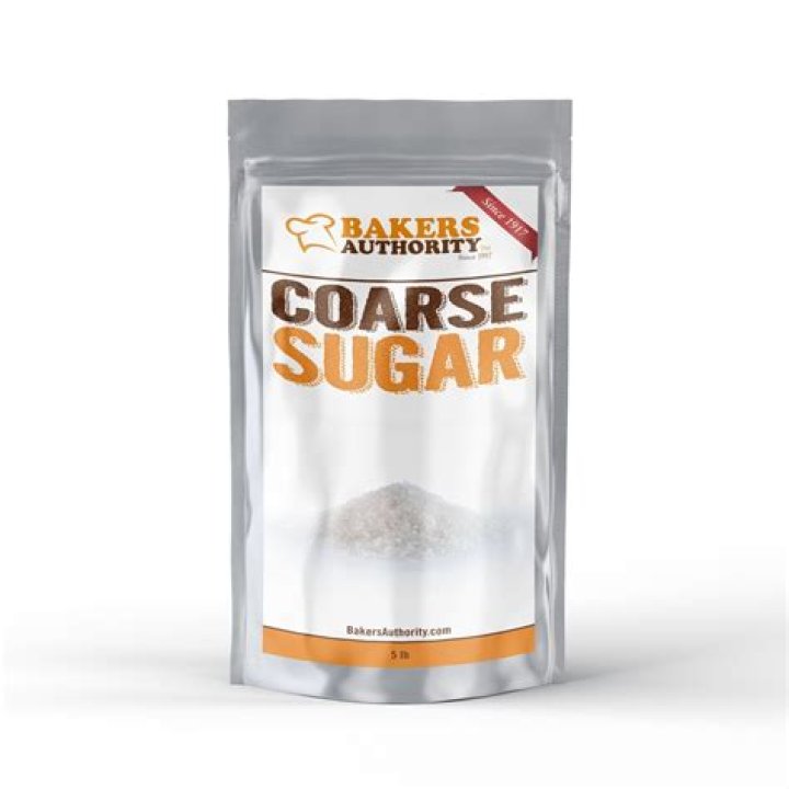 What is coarse sugar for baking