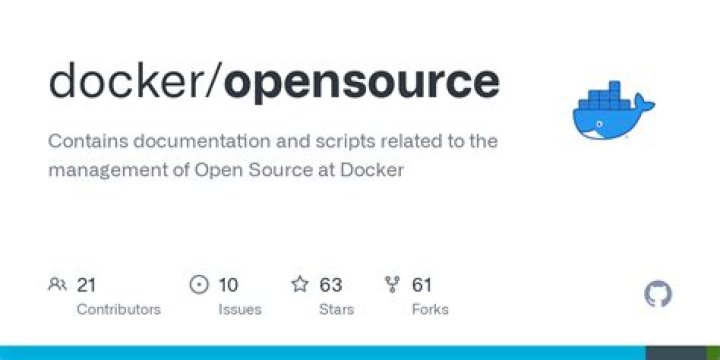What is docker open source