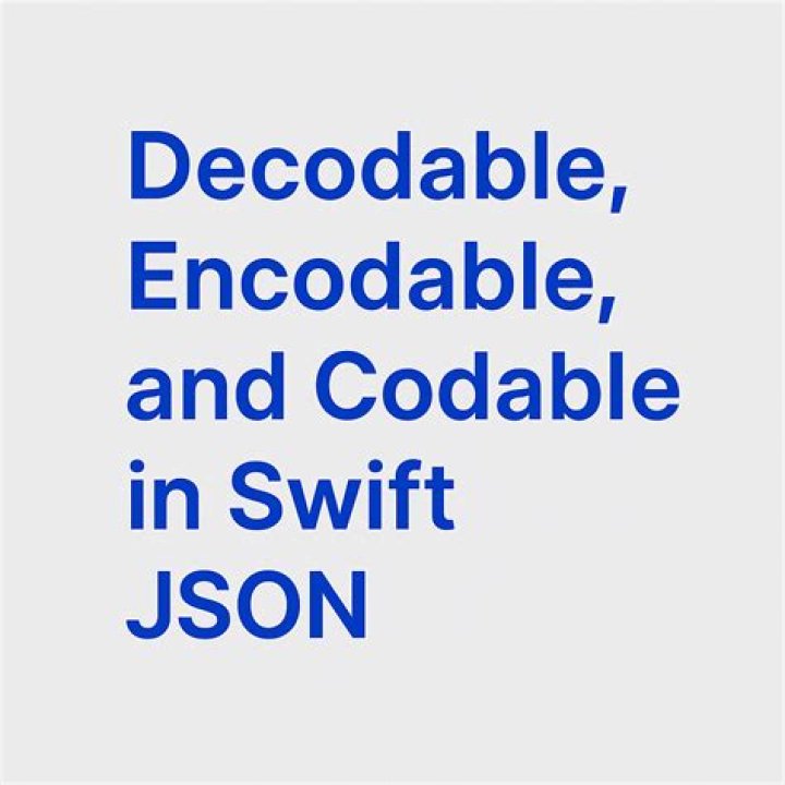 What is Encodable in Swift
