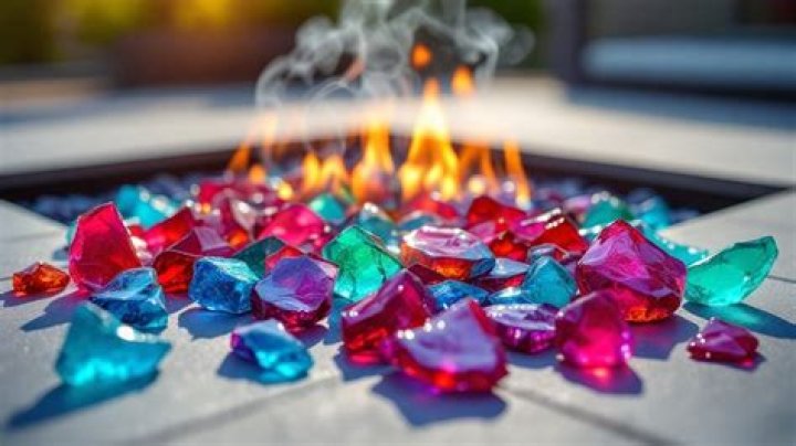 What is fire glass used for