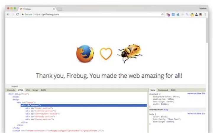 What is Firebug for Chrome