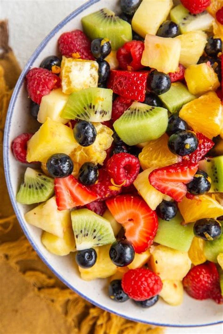What is fruit salad made of