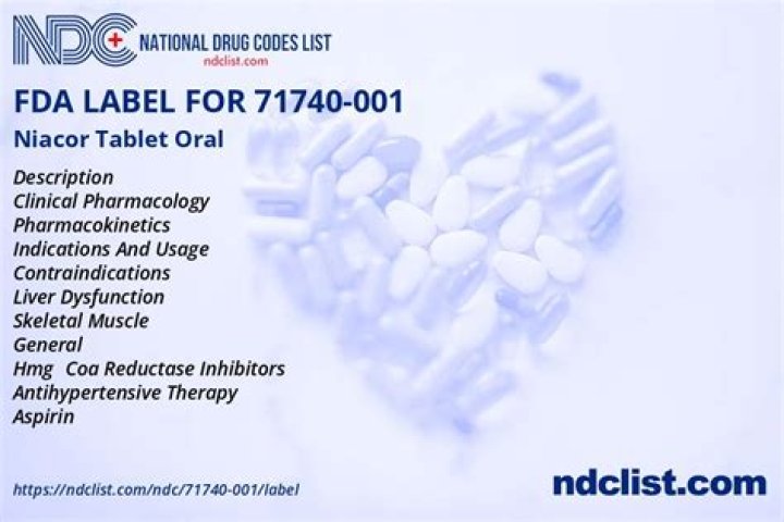 What is generic for Niacor