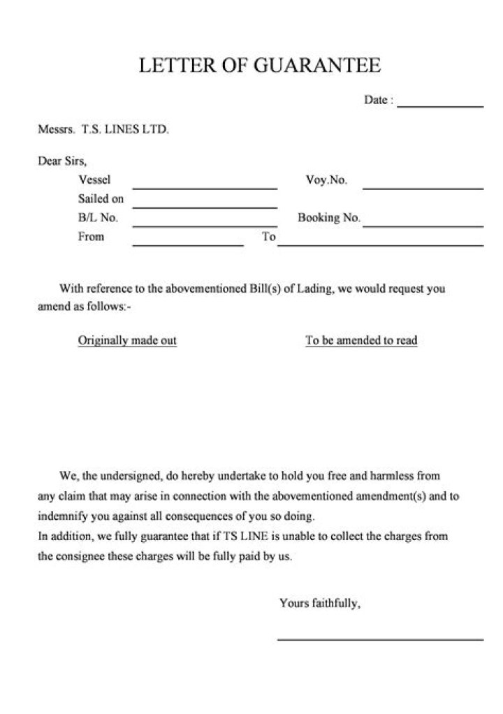 What is guarantee of title