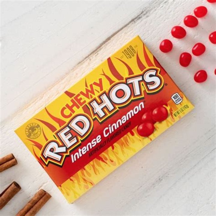 What is in a red hot candy