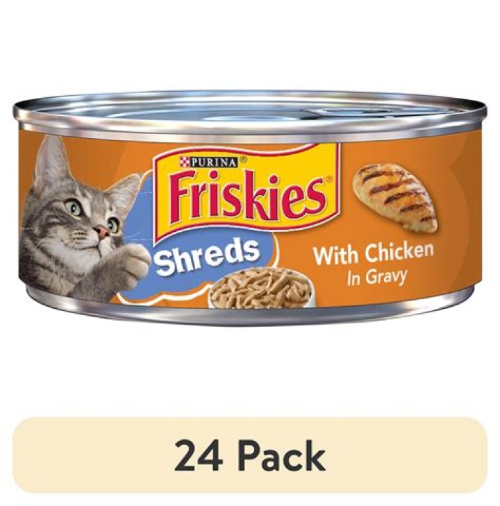 What is in Friskies wet cat food
