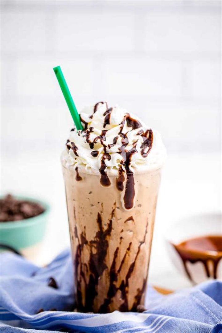 What is in the double chocolate chip frappe