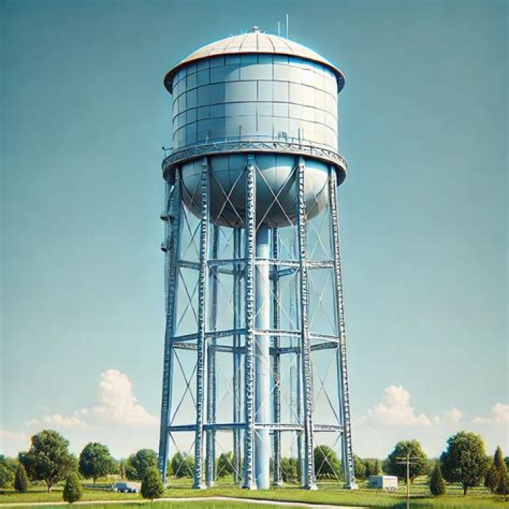 What is inside water towers